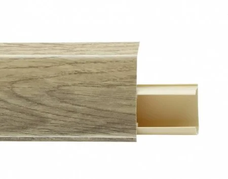 Пластиковый плинтус Royce №530 Дуб Пекан (55х23х2200мм) в Новосибирске
