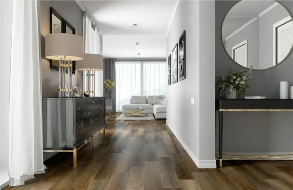 Кварц-виниловая плитка Refloor Fargo Comfort 61W921 Дуб Прага (Градиент) в Новосибирске