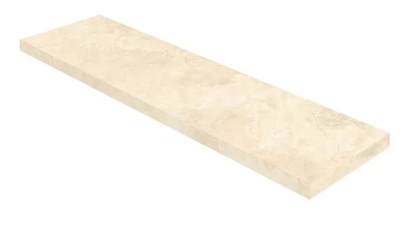 Керамогранит Coliseum Аурелия Уайт Ступень угловая правая (Натуральный, 33х120) в Новосибирске