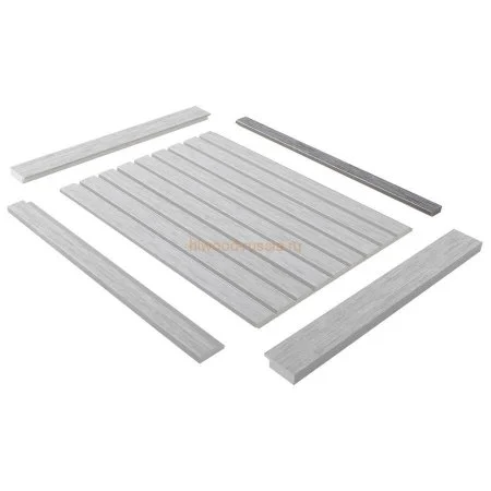 Финишный молдинг LF124B GN68 левый декорированный (31х12х2700мм) в Новосибирске