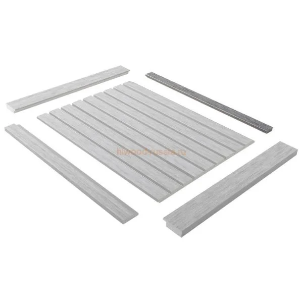 Финишный молдинг LF124B GN68 левый декорированный (31х12х2700мм) в Новосибирске