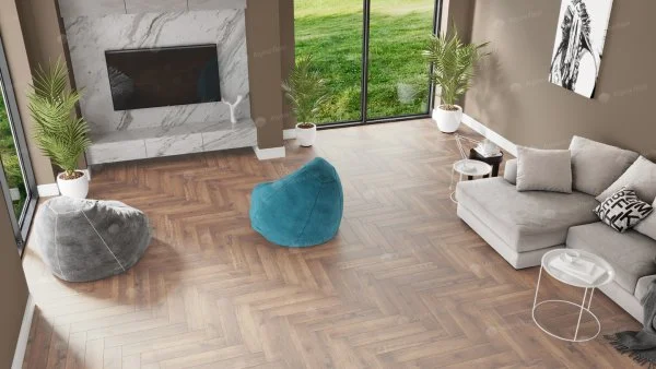 Каменно-полимерная плитка Alpine Floor Parqet Light Дуб Royal ECO 13-2, 4 мм 43 класс в Новосибирске