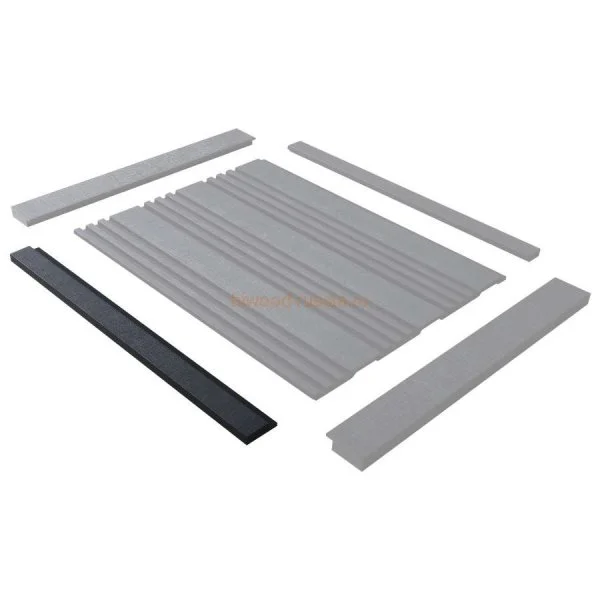 Финишный молдинг LF124A BK114K правый декорированный (42х12х2700мм) в Новосибирске