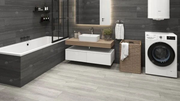 Кварц-виниловая плитка Alpine Floor Premium XL Дуб Платина ЕСО 7-14, 8 мм. 43 класс в Новосибирске