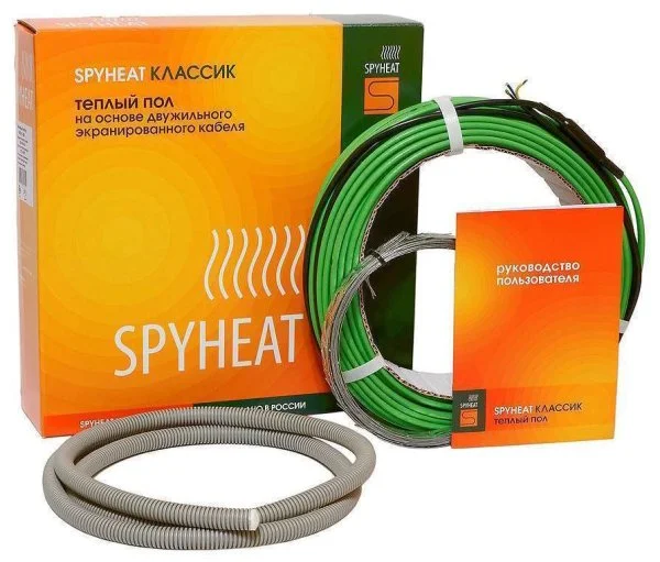 Теплый пол SpyHeat кабель,  1,3 - 2,6 кв.м / SHD-15-300 в Новосибирске