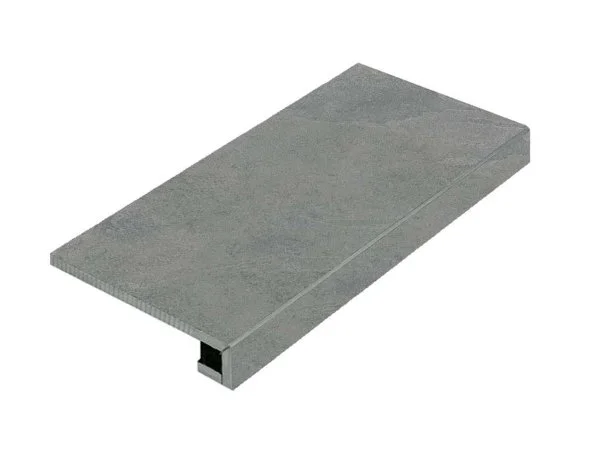 Керамогранит Italon Материя Карбонио 33х120 ступень фронтальная в Новосибирске