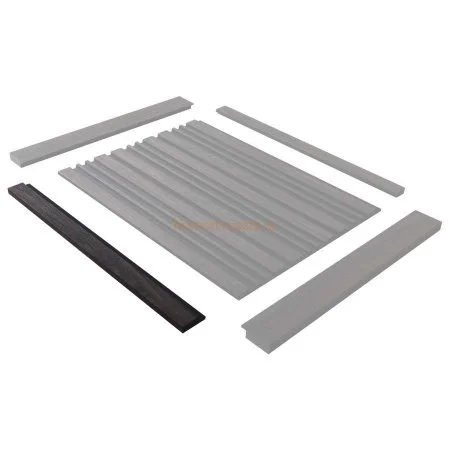 Финишный молдинг LF124A BR395K правый декорированный (42х12х2700мм) в Новосибирске