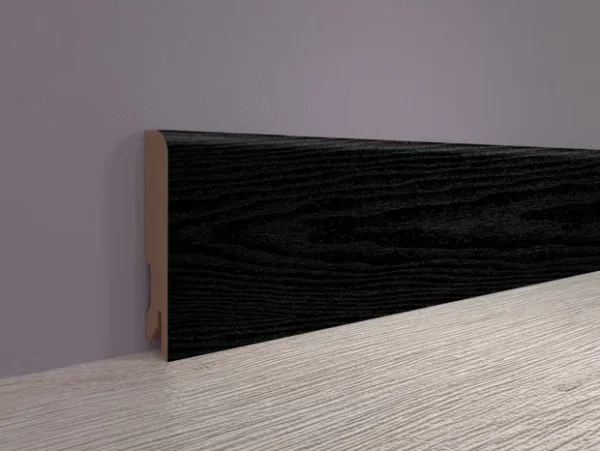 Плинтус MDF Bonkeel 24033 Чёрное Дерево (80х16х2400 мм) в Новосибирске