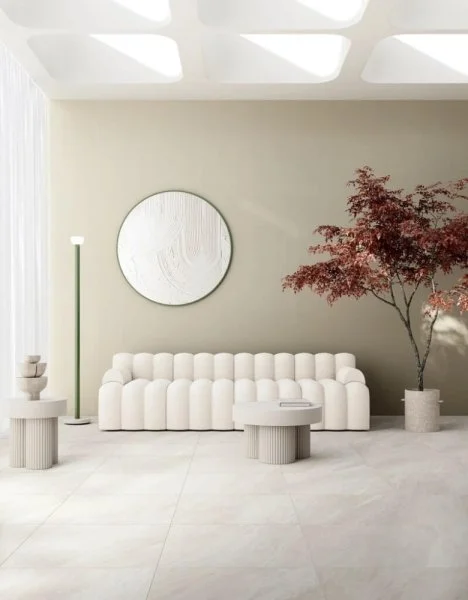 Керамогранит Coliseum Контеа Уайт 60х60 (Натуральный и Реттифицированный) в Новосибирске