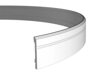 Плинтус Европласт 1.53.103 (110х15х2000 мм) Гибкий в Новосибирске