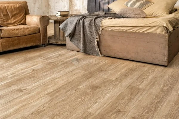 Кварц-виниловая плитка Alpine Floor Grand Sequoia Миндаль ECO 11-602 (2,5 мм. 43 класс) в Новосибирске