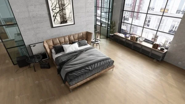 Кварц-виниловая плитка Alpine Floor Easy Line Дуб Кремовый ЕСО 3-23 3 мм. 43 класс в Новосибирске