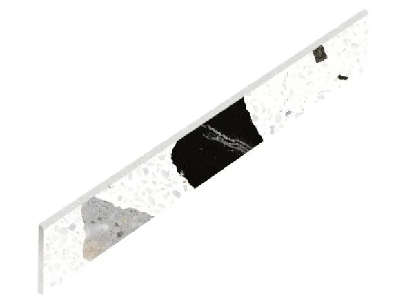 Керамогранит Coliseum Палладио Уайт Плинтус (Натуральный, 7,2х60) в Новосибирске