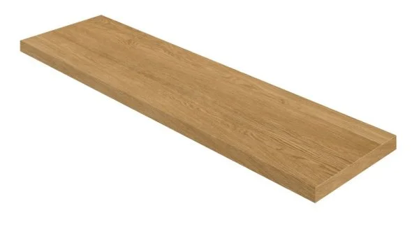 Керамогранит Coliseum Дукале Нат Ступень угловая правая (Натуральный, 33х120) в Новосибирске