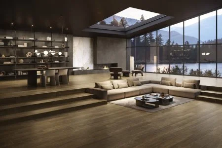 Керамогранит Italon Этернум Кофи 60х120 (Натуральная и Реттифицированная) в Новосибирске