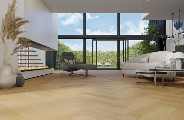 Паркетная доска Quartz Parquet Английская Ёлка Дуб Тоскана 33-407 в Новосибирске