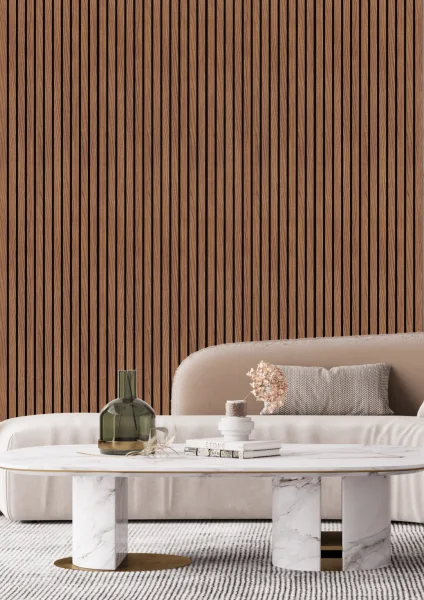 Декоративная панель для стен HiWood LV124 BR396K (120х12х2700мм) в Новосибирске