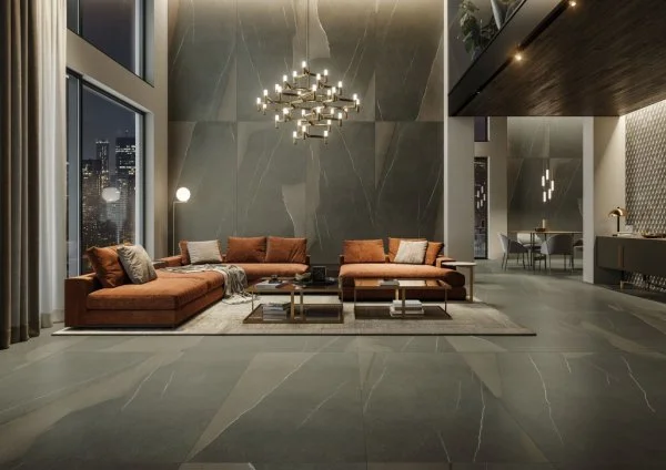 Керамогранит Italon Метрополис Аркадиа Браун 80х160 (Натуральная и Реттифицированная) в Новосибирске