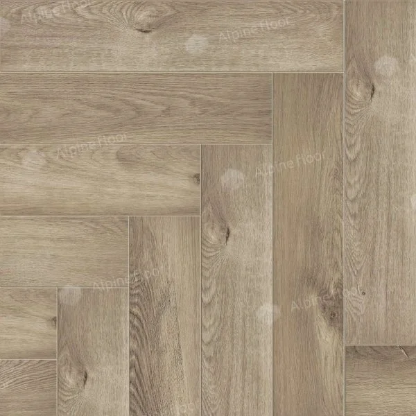 Кварц-виниловая плитка Alpine Floor Parquet Дуб Натуральный Отбеленный ЕСО 16-5 2.5 мм. 43 класс в Новосибирске