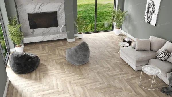 Кварц-виниловая плитка Alpine Floor Parquet Дуб Натуральный Отбеленный ЕСО 16-5 2.5 мм. 43 класс в Новосибирске