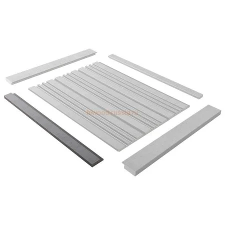 Финишный молдинг LF124A S339S правый декорированный (42х12х2700мм) в Новосибирске