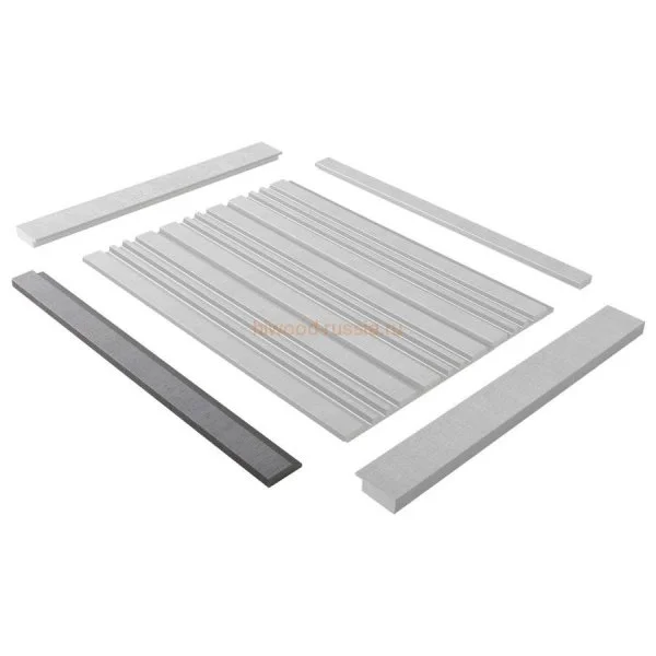 Финишный молдинг LF124A S339S правый декорированный (42х12х2700мм) в Новосибирске