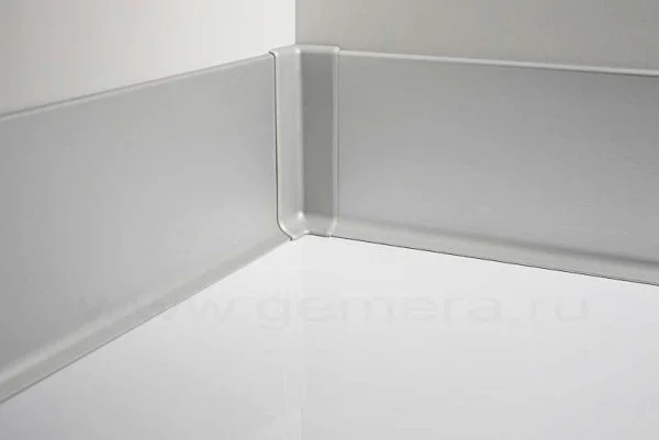 Угол внутренний для плинтуса Fezard ALP-100 (Алюм) в Новосибирске