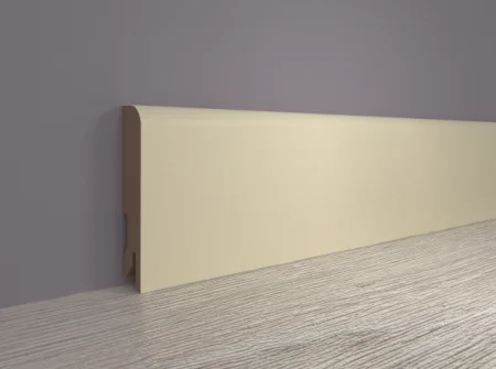 Плинтус MDF Bonkeel 24063 Айвори (80х16х2400 мм) в Новосибирске
