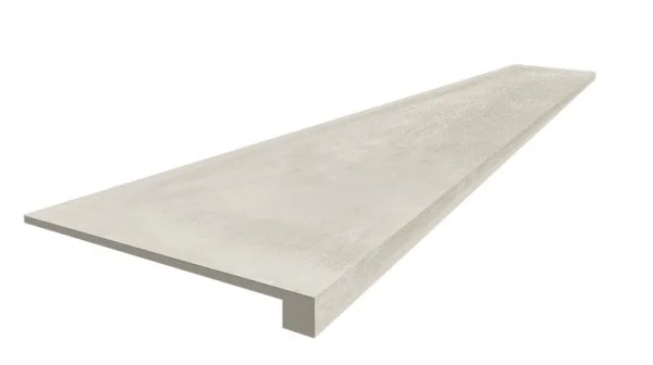 Керамогранит Coliseum Экспо Уайт Ступень фронтальная (Натуральный, 33х60) в Новосибирске