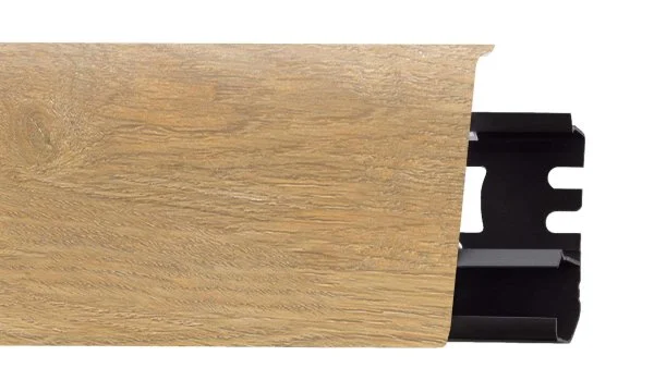 Плинтус пластиковый Arbiton INDO70 154 Дуб Серра 2,5 м в Новосибирске