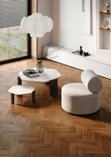 Паркетная доска Quartz Parquet Штучный паркет Дуссия Африканская 44-400-63 в #REGION_NAME_DECLINE_PP#